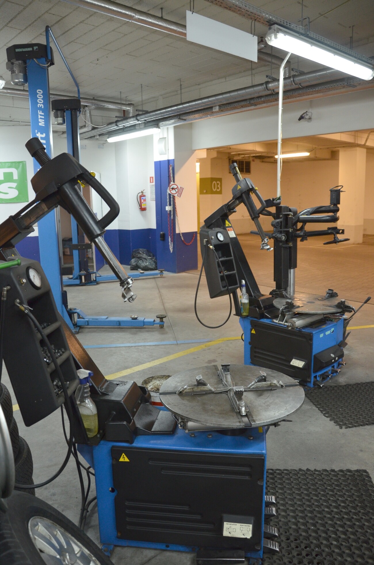 Wyważarka kół hoffman optima