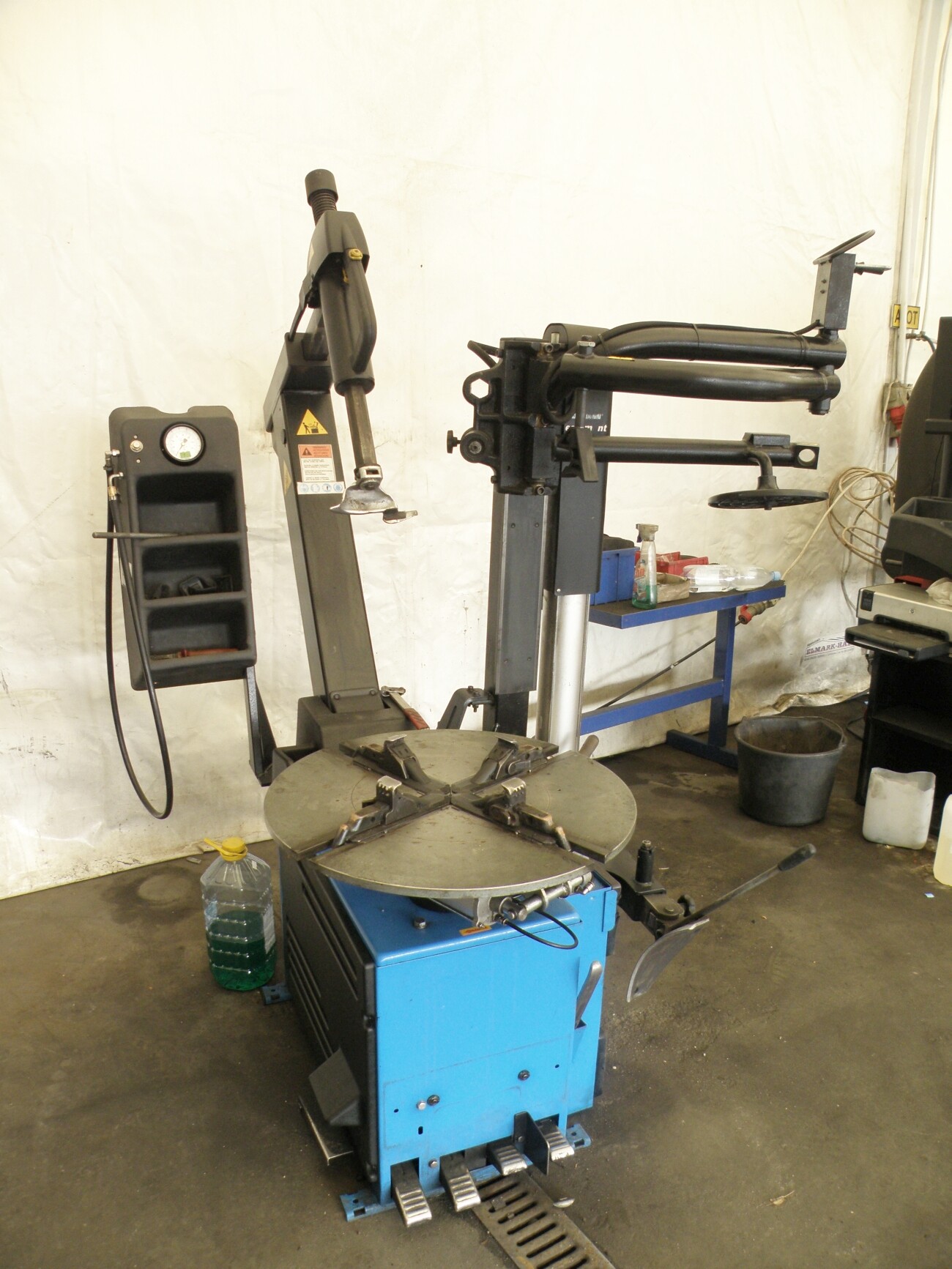 montażownica hofmann z przystawka "run flat"