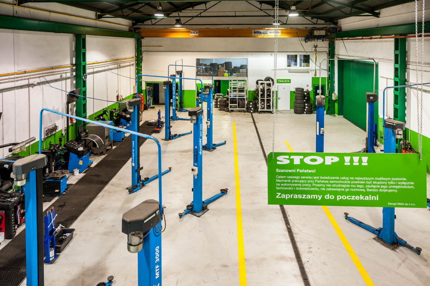 Nowakowski & Szymański wnętrze serwisu